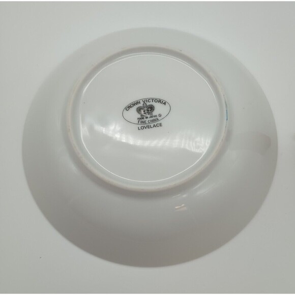 Crown Victoria Lovelace 5 1/2" FRUIT DESSERT BOWL  Berry Replacement Piece - Picture 5 of 5